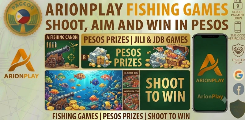 ArionPlay fishing games Philippines JILI JDB shoot to win