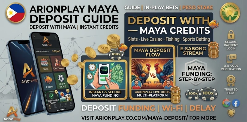 How to deposit at ArionPlay with Maya Philippines step by step
