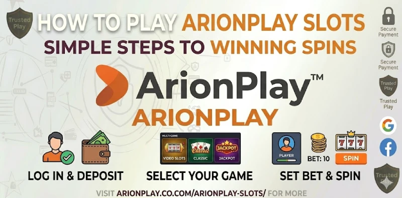 ArionPlay slots how to play spin bet on web and app