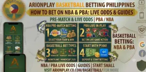 Basketball betting Philippines NBA PBA live odds ArionPlay