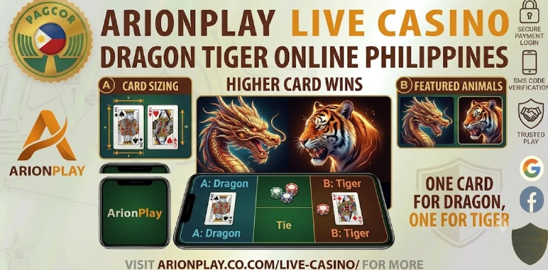 Dragon Tiger online Philippines live dealer table
