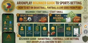 How to bet on sports ArionPlay beginner guide Philippines
