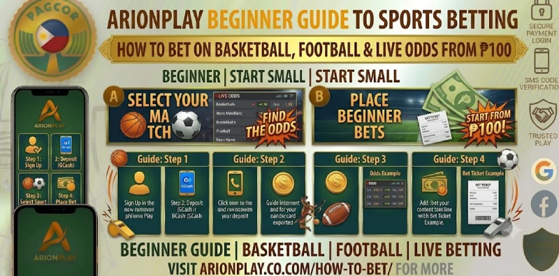 How to bet on sports ArionPlay beginner guide Philippines