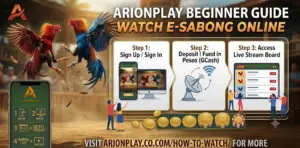 How to watch e-sabong online Philippines live stream ArionPlay
