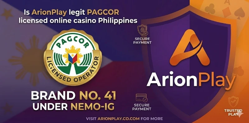 Is ArionPlay legit PAGCOR licensed online casino Philippines