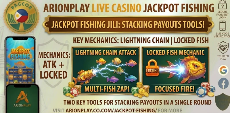 Jackpot Fishing lightning chain attack locked fish mechanic JILI