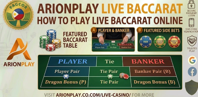 Live baccarat online Philippines real dealer table