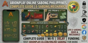 Online sabong Philippines complete guide e-sabong meron wala ArionPlay