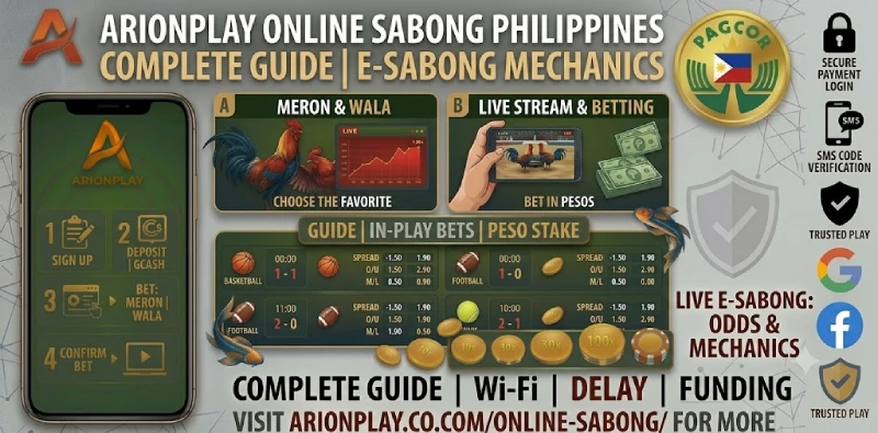 Online sabong Philippines complete guide e-sabong meron wala ArionPlay