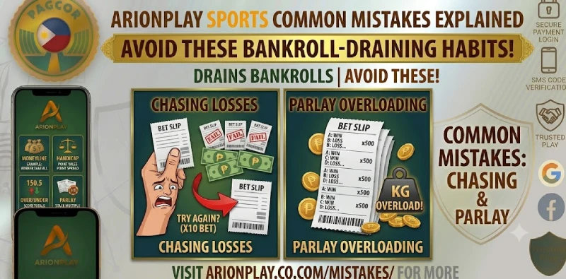 Common sports betting mistakes chasing losses parlay avoid