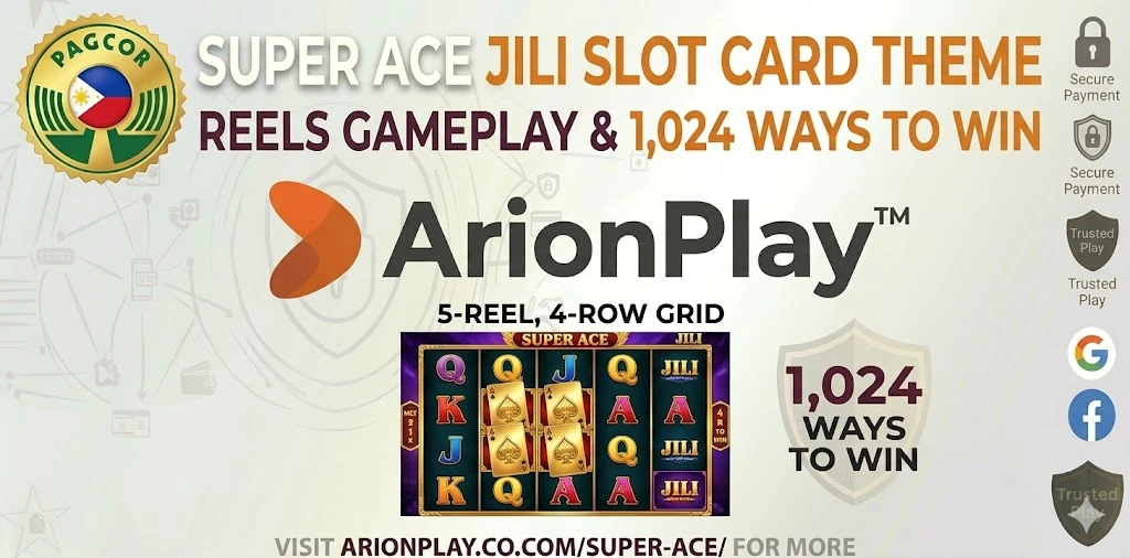 Super Ace JILI slot card theme reels gameplay